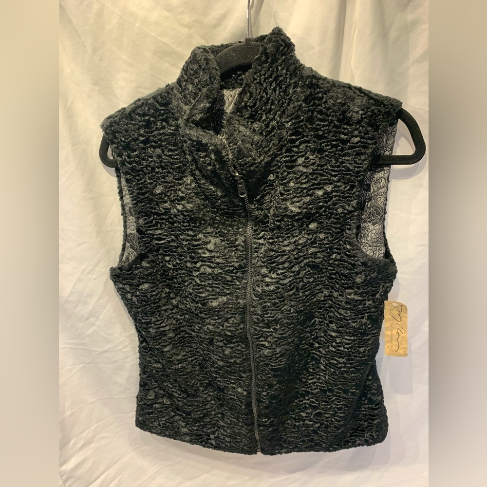 Persian Lamb and silk vest